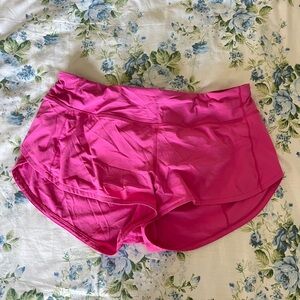 Lululemon Pink Hotty Totty Shorts